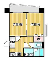 プレジデンス細川 201 ｜ 東京都台東区千束2丁目（賃貸マンション2K・2階・37.00㎡） その2