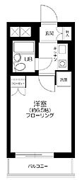 ライオンズマンション両国第8 1Kの間取図画像
