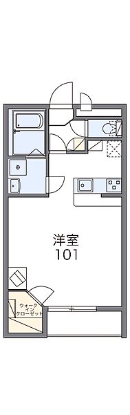 レオパレスSweet 115｜愛媛県今治市馬越町3丁目(賃貸アパート1K・1階・31.05㎡)の写真 その3