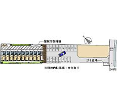 レオパレスめるすぃーII 201 ｜ 愛媛県今治市郷新屋敷町4丁目1-18（賃貸アパート1K・2階・23.18㎡） その3