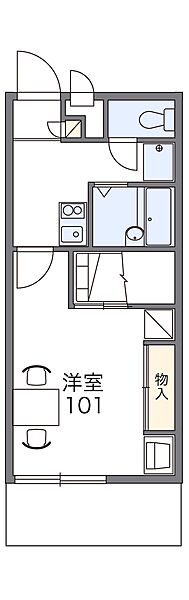 レオパレスサンハイム小泉 102｜愛媛県今治市小泉2丁目(賃貸アパート1K・1階・23.18㎡)の写真 その3