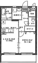 Natorium 1LDKの間取図画像
