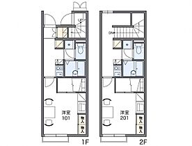 レオパレス古川III 208 ｜ 愛媛県松山市古川南2丁目1-23（賃貸アパート1K・2階・28.02㎡） その14