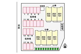 セレナカーサA 203 ｜ 愛媛県松山市平井町1496-4（賃貸アパート1LDK・2階・41.98㎡） その3