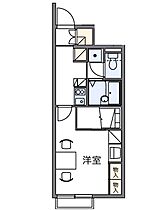 レオパレスとねりこ2 105 ｜ 愛媛県松山市今在家2丁目2-4（賃貸アパート1K・1階・22.98㎡） その2