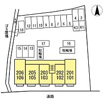 M’sパークス 102 ｜ 愛媛県松山市枝松4丁目5-2（賃貸アパート1LDK・1階・40.18㎡） その3