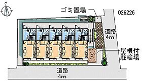 レオパレスグレイス 102 ｜ 愛媛県松山市立花1丁目12-8（賃貸アパート1K・1階・23.18㎡） その3