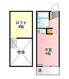 ナレオ多摩平 ワンルームの間取図画像