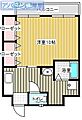 メゾンカフカス1階4.1万円