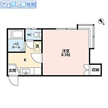 ハウスブルンネン  ｜ 新潟県新潟市西区五十嵐1の町7131-3（賃貸アパート1K・1階・24.00㎡） その2