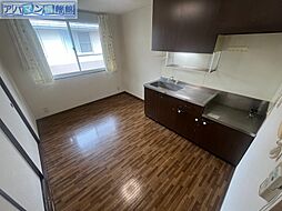 青山ニューヴィレッジ 2階2DKのリビング/ダイニング