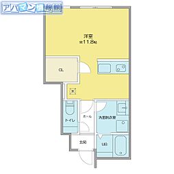 間取図画像 ワンルーム