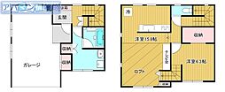 GaratteC 1LDKの間取図画像