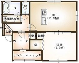 コンフォート青山 1LDKの間取図画像
