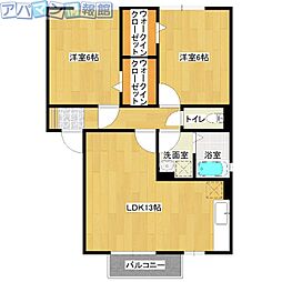サニーフラット B棟 1階/-