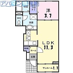 プルミエA 1階