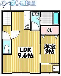 カーサ フェリーチェ 2階