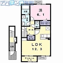 ランス　Ｃ  ｜ 新潟県五泉市寺沢3丁目（賃貸アパート1LDK・2階・50.52㎡） その2