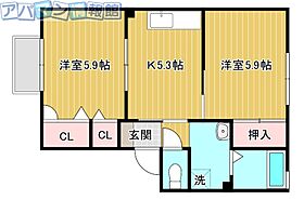 グラン・リーオ  ｜ 新潟県新潟市江南区亀田四ツ興野4丁目4-19（賃貸アパート2K・1階・42.48㎡） その2