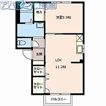 ラ　プランタン  ｜ 新潟県新潟市秋葉区金沢町4丁目1-5（賃貸アパート1LDK・1階・42.48㎡） その2