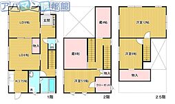 🉐敷金礼金0円！🉐曙町貸家