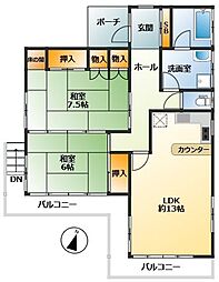 宇佐美みのりの村別荘地平屋