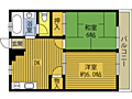高瀬屋マンション6階3.8万円
