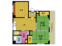 中原ビル 3階3DKの間取り