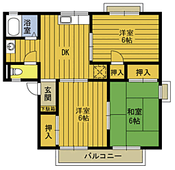 🉐敷金礼金0円！🉐セジュ−ルサンセ−ムＢ棟