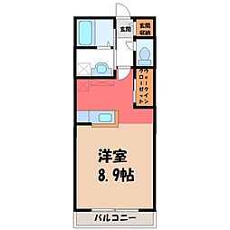 雀宮駅 5.5万円
