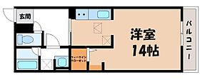 栃木県宇都宮市元今泉2丁目（賃貸アパート1R・1階・37.72㎡） その2