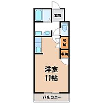 リカーハイツ  ｜ 栃木県下野市小金井5丁目（賃貸アパート1R・2階・28.48㎡） その2