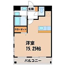 栃木県宇都宮市平松本町（賃貸マンション1R・3階・36.66㎡） その2