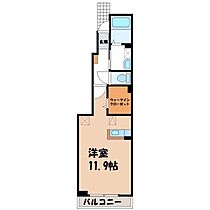 栃木県鹿沼市千渡（賃貸アパート1R・1階・32.94㎡） その2