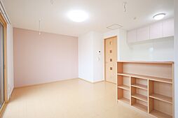 JR東北本線 宇都宮駅 4.9kmの賃貸アパート 1階1LDKのリビング/ダイニング