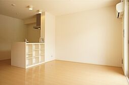 JR東北本線 宇都宮駅 バス20分 県営細谷住宅下車 徒歩2分の賃貸アパート 1階1LDKのリビング/ダイニング