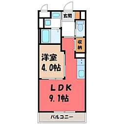 JR東北本線 宇都宮駅 バス10分 宇大東下車 徒歩34分