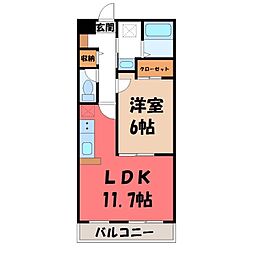 JR日光線 鶴田駅 徒歩25分