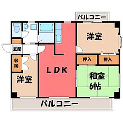 JR東北本線 宇都宮駅 徒歩18分