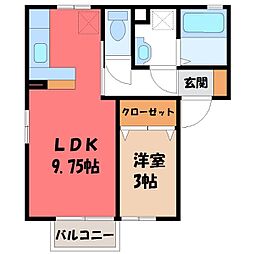 東武宇都宮線 江曽島駅 徒歩9分
