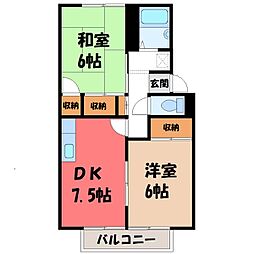 東武宇都宮線 東武宇都宮駅 6.4km