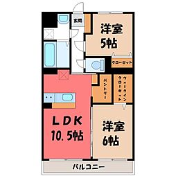 真岡鐵道 真岡駅 4.2km