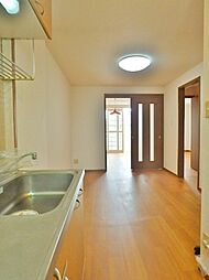 JR東北本線 石橋駅 4.5kmの賃貸アパート 2階2DKのリビング/ダイニング