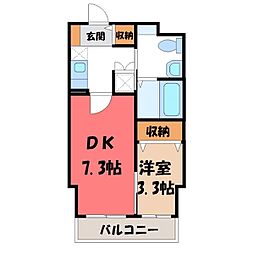 宇都宮芳賀ライトレール線 峰駅 4.4km