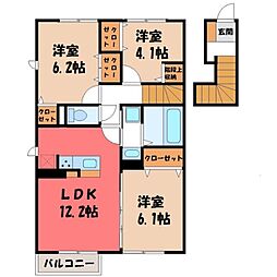 JR日光線 鶴田駅 徒歩19分