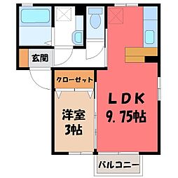 東武宇都宮線 江曽島駅 徒歩9分