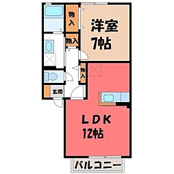 真岡鐵道 真岡駅 バス16分 亀山下車 徒歩3分