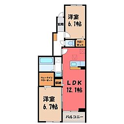 東武宇都宮線 東武宇都宮駅 徒歩11分 1階/-