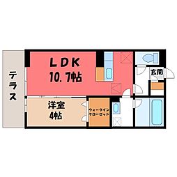 JR東北本線 宇都宮駅 徒歩11分 1階/-