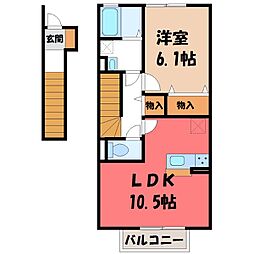 JR日光線 鹿沼駅 徒歩29分 2階/-